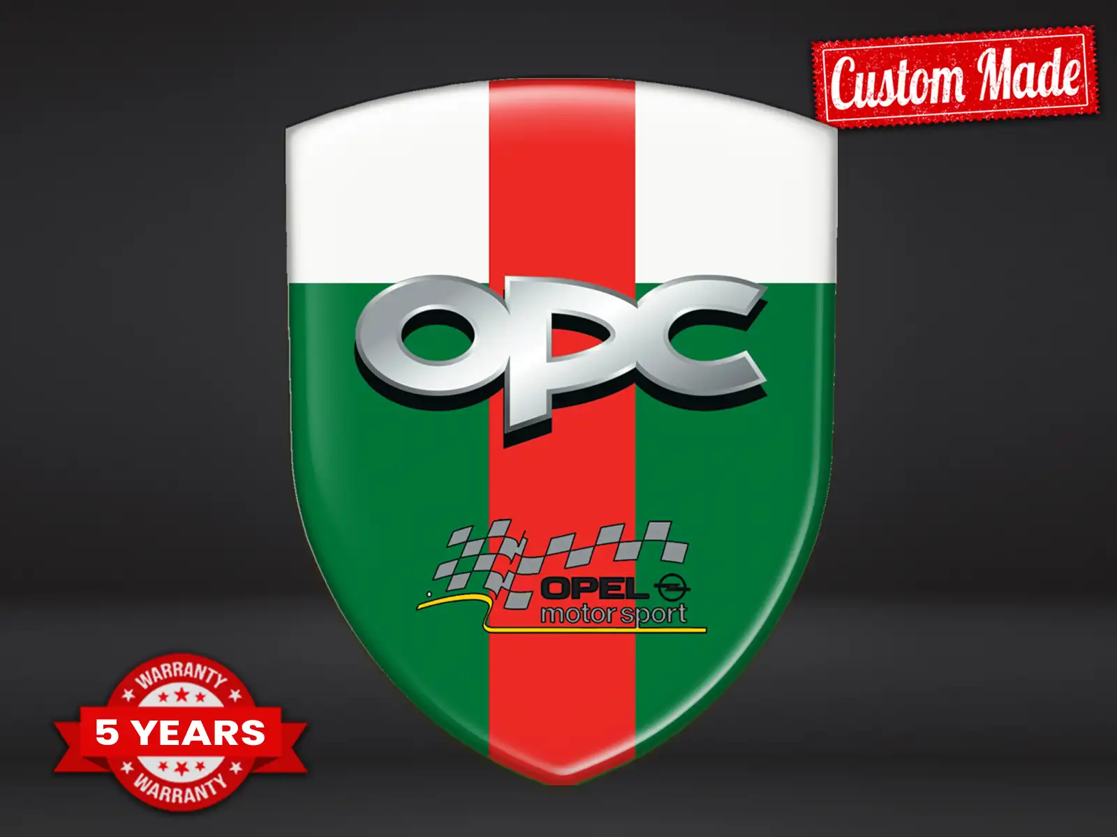OPC Pegatinas Coche Personalizadas Resistentes Alta Calidad